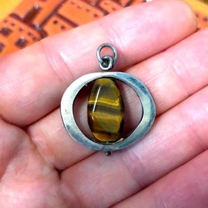 Tigers Eye Swivel Pendant